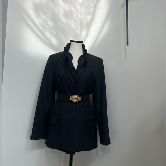 Gucci Swarovski suede black belt - Picture 6 of 6